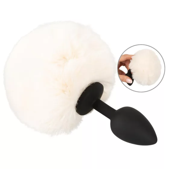 You2Toys - Bunny Tail Anal Plug (White)