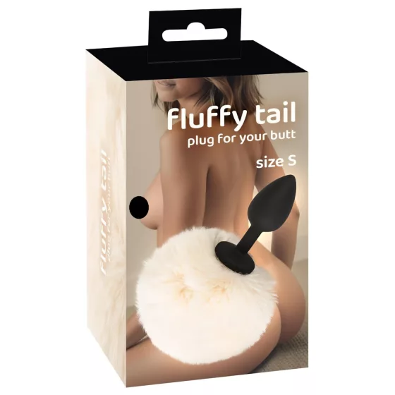 You2Toys - Bunny Tail Anal Plug (White)