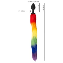 You2Toys - Rainbow Silicone Tail Plug