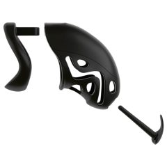 You2Toys - penis cage with penis plug (black)