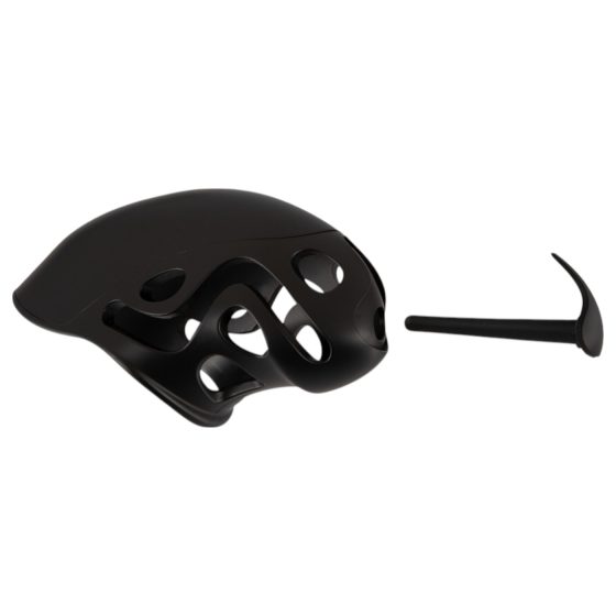 You2Toys - penis cage with penis plug (black)