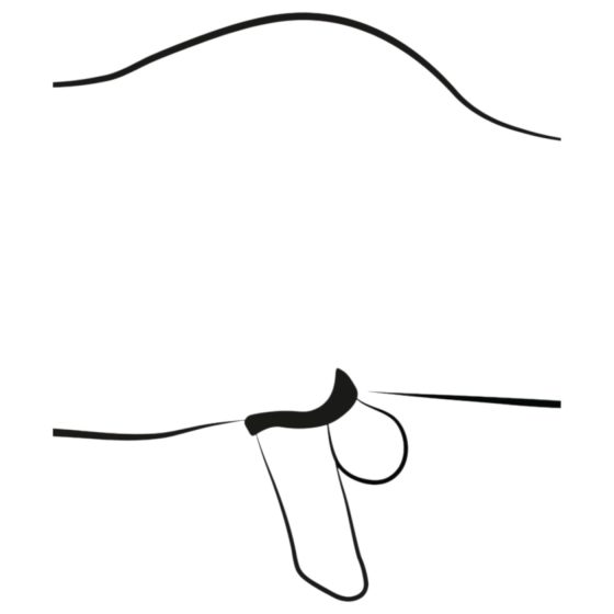 You2Toys - penis cage with penis plug (black)