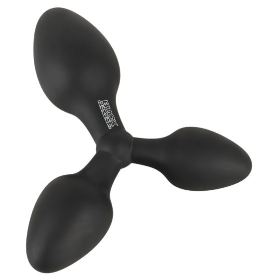 Black Velvet - Triple Pleasure Anal Plug (Black)