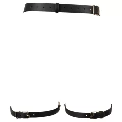 Bad Kitty - open harness with cuffs (black)