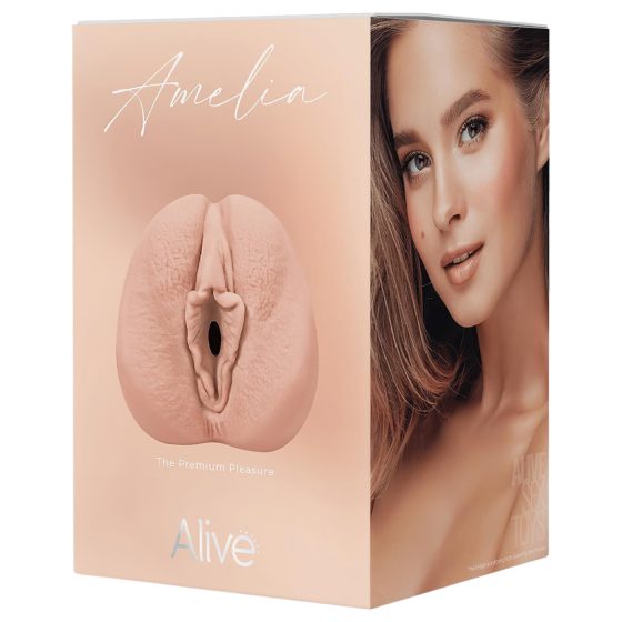 Alive Amelia S - Natural Male Masturbator