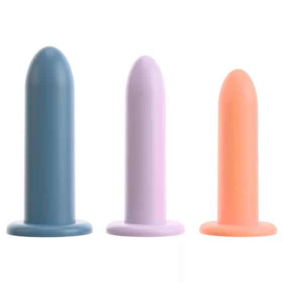 Three in a Row - Vibrant Dildo Training Set - 3 Pieces