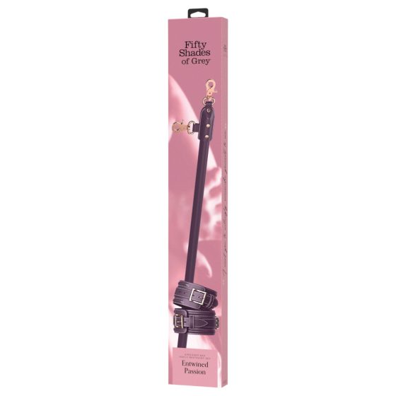 Fifty Shades of Grey - leg spreader with ankle cuffs (burgundy)