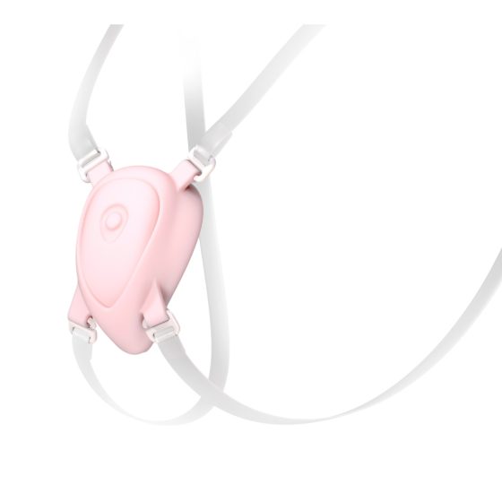 Luxury Strap-On Harness for Clitoral Vibrator (White)