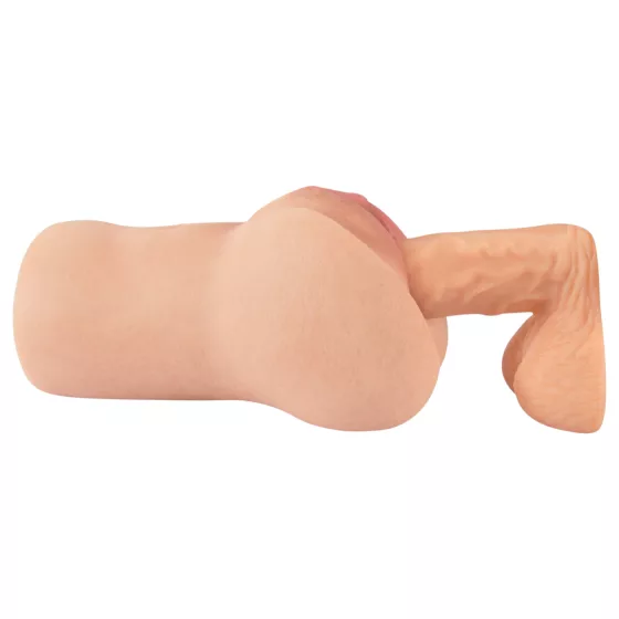 Realistixxx Real Stroker - lifelike vagina and anal masturbator (flesh-coloured)