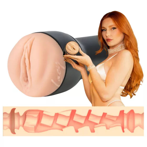 Kiiroo Lacy Lennon - Realistic Stroker - PowerBlow Compatible (Natural)
