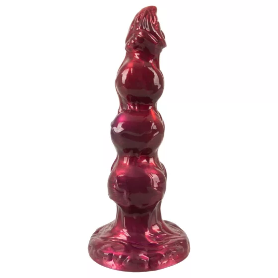 Beasty Cocks - Werewolf Willie dildo with suction cup - burgundy (21 cm)