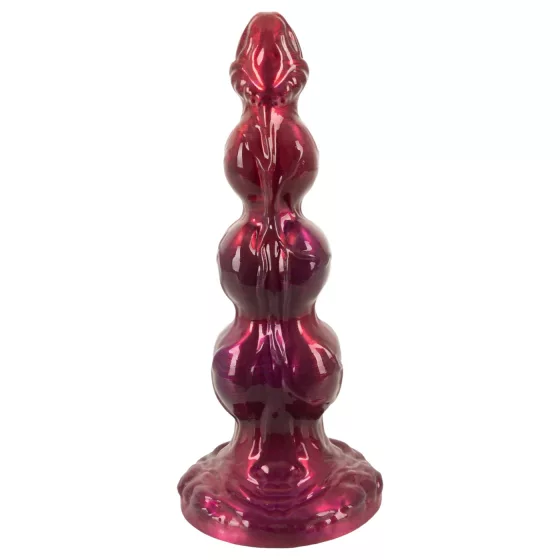 Beasty Cocks - Werewolf Willie dildo with suction cup - burgundy (21 cm)