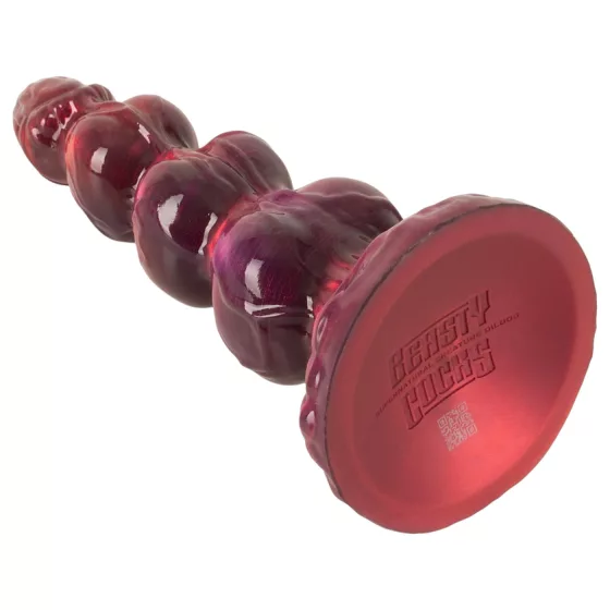 Beasty Cocks - Werewolf Willie dildo with suction cup - burgundy (21 cm)