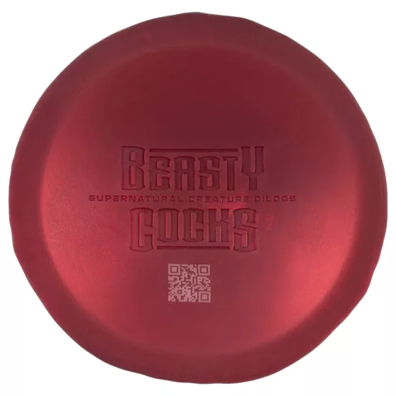 Beasty Cocks - Werewolf Willie dildo with suction cup - burgundy (21 cm)