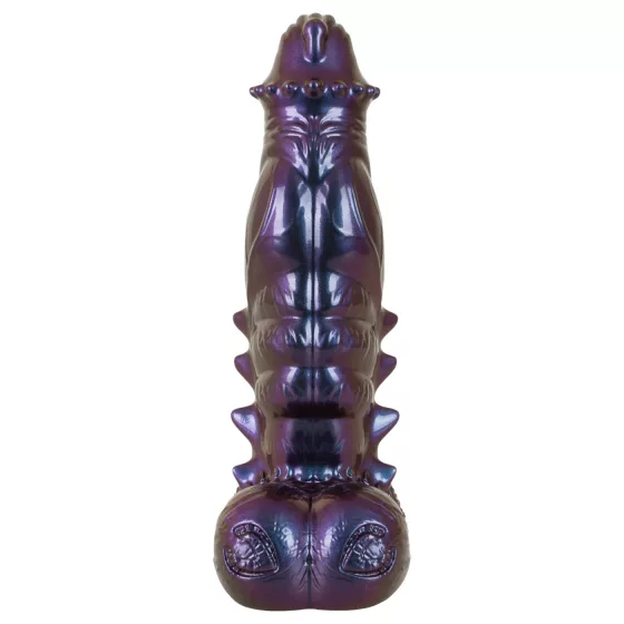 Beasty Cocks Tech-Zilla Bang - suction cup monster dildo (purple)