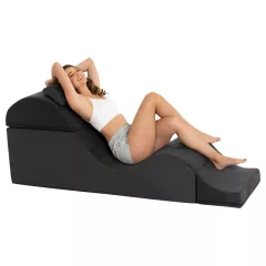   Liberator Aria Flip Chaise - adjustable sex furniture (black)