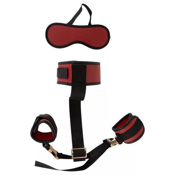 Bad Kitty - cuff set (black)