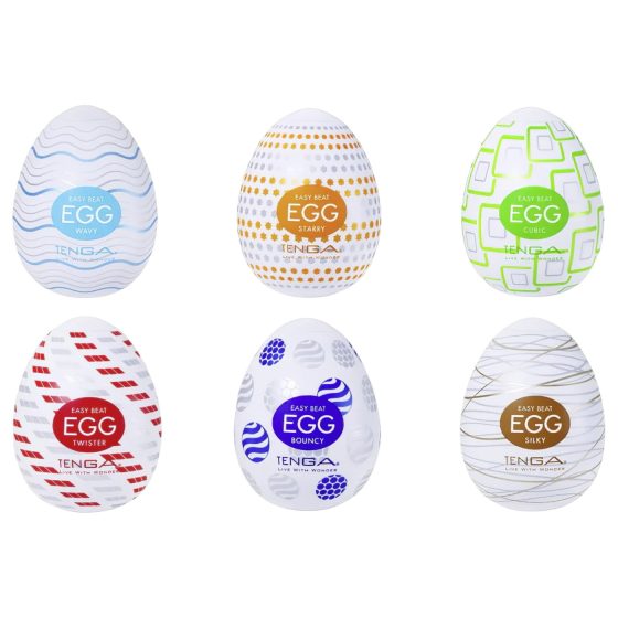 TENGA Variety - Egg Masturbation Set (6-pack)