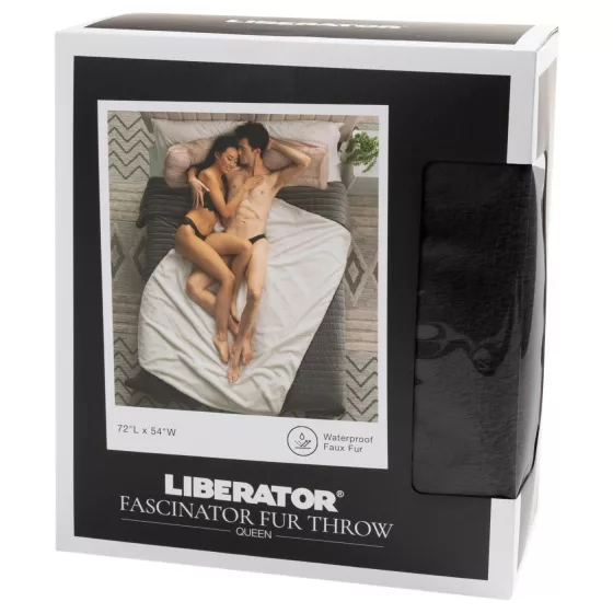 Liberator - waterproof sex throw (black)