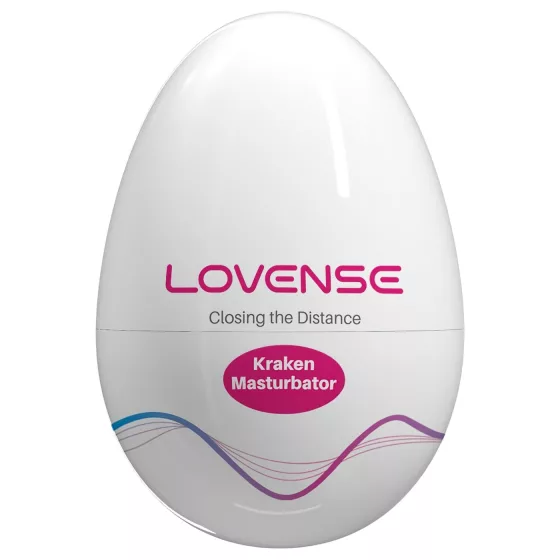 Lovense Kraken - masturbation egg - 1 pc (white)