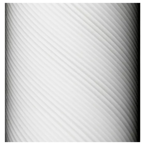 TENGA 3Dx Zen - 3D textured masturbator (white)