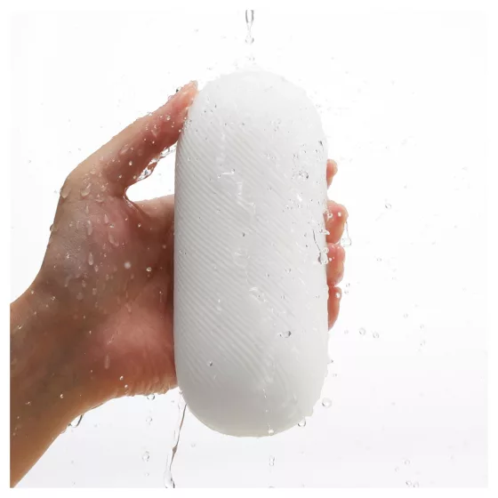 TENGA 3Dx Zen - 3D textured masturbator (white)