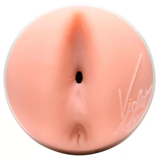 Fleshlight Girls Violet Myers Ahegao - realistic butt masturbator (flesh‑coloured)