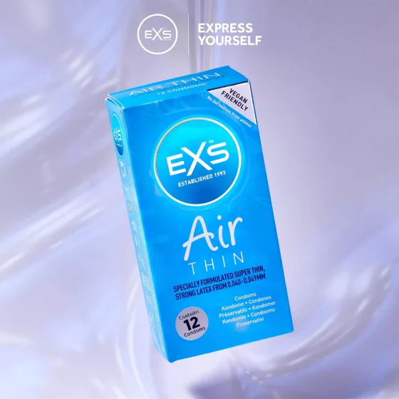 EXS Air Thin - Ultra Thin Latex Condoms (12 Pack)