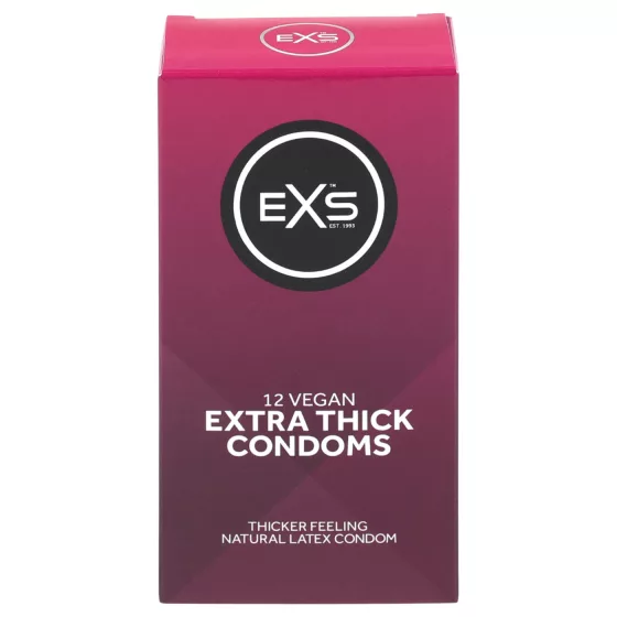 EXS Extra Thick - thick-walled condoms (12 pcs)
