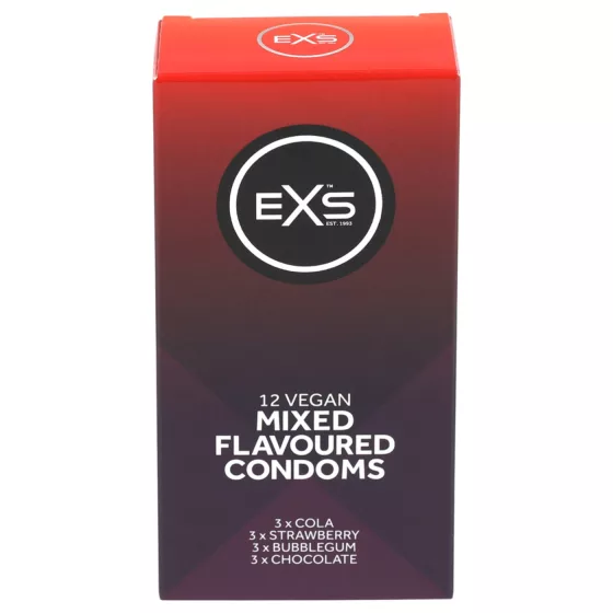 EXS Mixed - Condoms - Assorted Flavors (12 Pack)