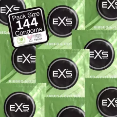 EXS Ribbed, Dotted, and Flared - Textured Condoms (144 Pack)