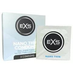 EXS Nano Thin - Ultra Thin Condoms (3 Pack)