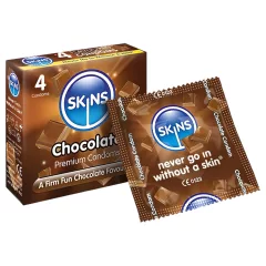 Skins - Chocolate Flavored Condoms (4-pack)