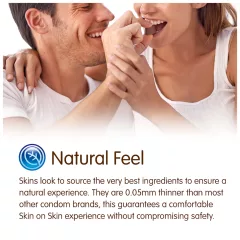 Skins - Chocolate Flavored Condoms (4-pack)