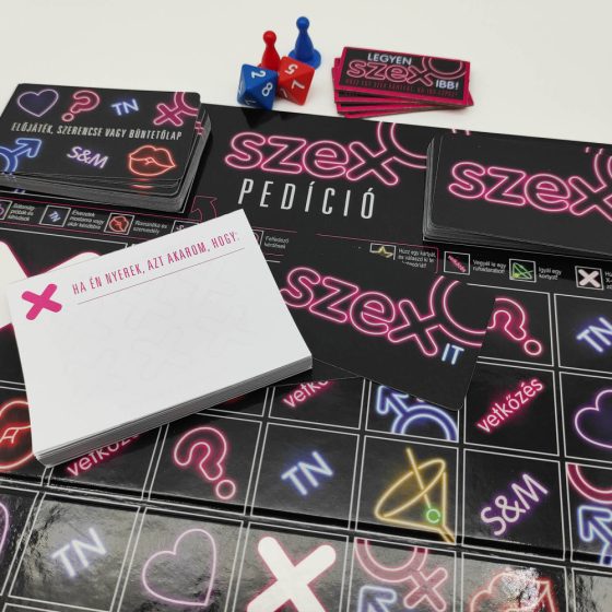 Sex Expedition - adult board game (in Hungarian)