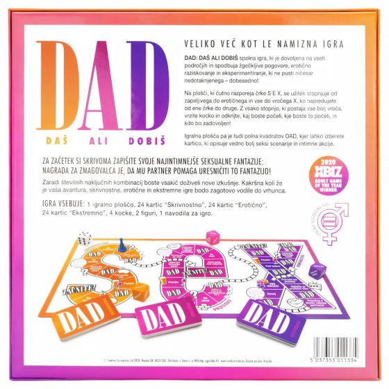AVK: Give or Receive - Adult Sex Board Game (Slovenian Edition)