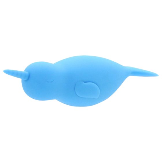 Unihorn Of The Sea - Rechargeable Narwhal Clitoral Stimulator (Blue)