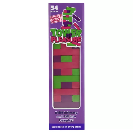 Play Wiv Me Tower of Pleasures - erotic stacking game for couples - Hungarian language