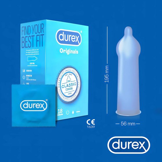 Durex Classic - Condoms (18 Pack)