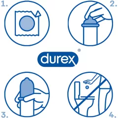 Durex Invisible Slim - Ultra-Thin Condoms (10 pack)
