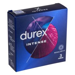 Durex Intense - Ribbed & Dotted Condoms (3 Pack)