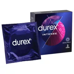 Durex Intense - Ribbed & Dotted Condoms (3 Pack)