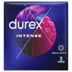 Durex Intense - Ribbed & Dotted Condoms (3 Pack)