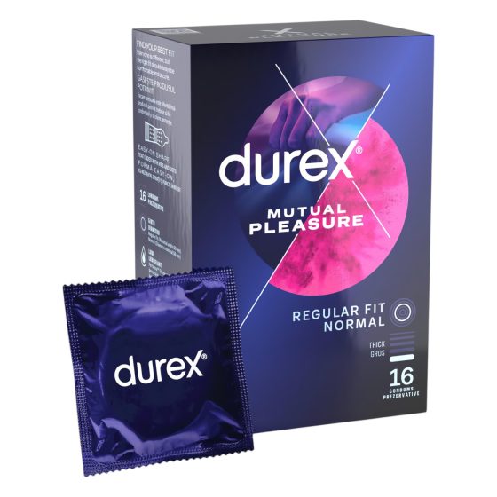 Durex Mutual Pleasure - Long-Lasting Condoms (16 Pack)