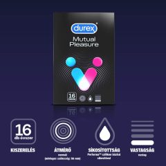 Durex Mutual Pleasure - delay condom (16pcs)