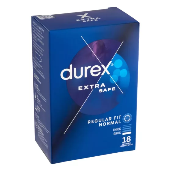 Durex Extra Safe - Secure Condoms (18 Pack)