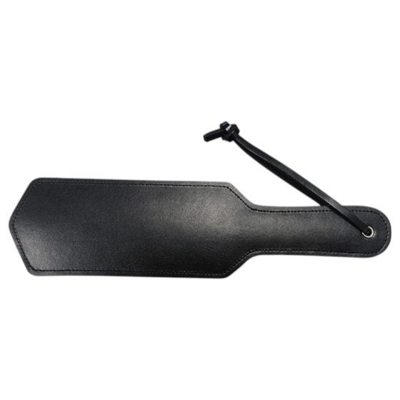 Rouge - genuine leather studded paddle (black)