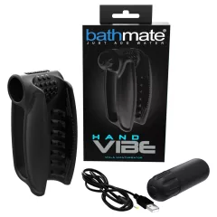 Bathmate Hand Vibe - rechargeable handheld vibrator (black)