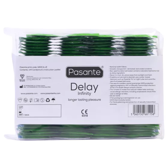 Pasante - Delay Effect Condoms (144 pack)