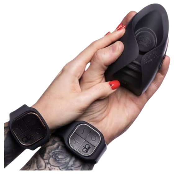 / Pulse Duo Lux - Wireless Rechargeable Couples Vibrator & Masturbator (Gray)